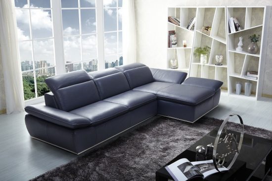 sofa da góc phải G11