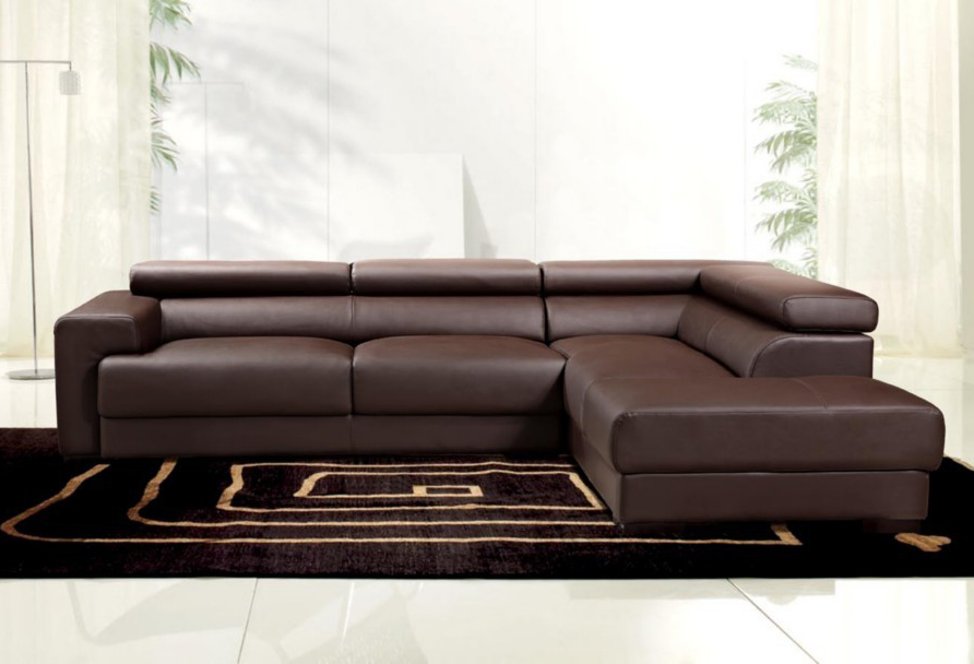 SOFA 3 BĂNG GÓC TRÁI MÀU CAFE 9333