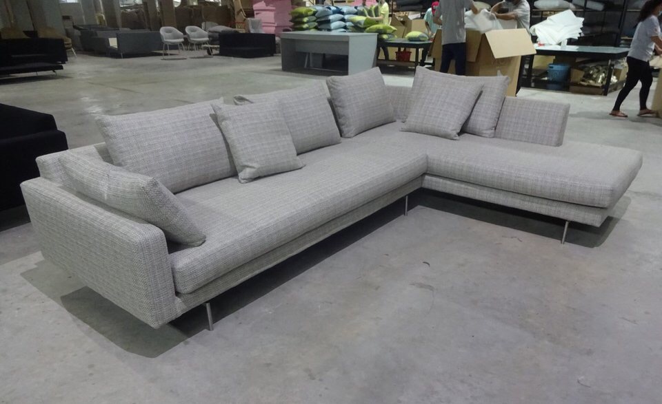 sofa vải góc trái N 012