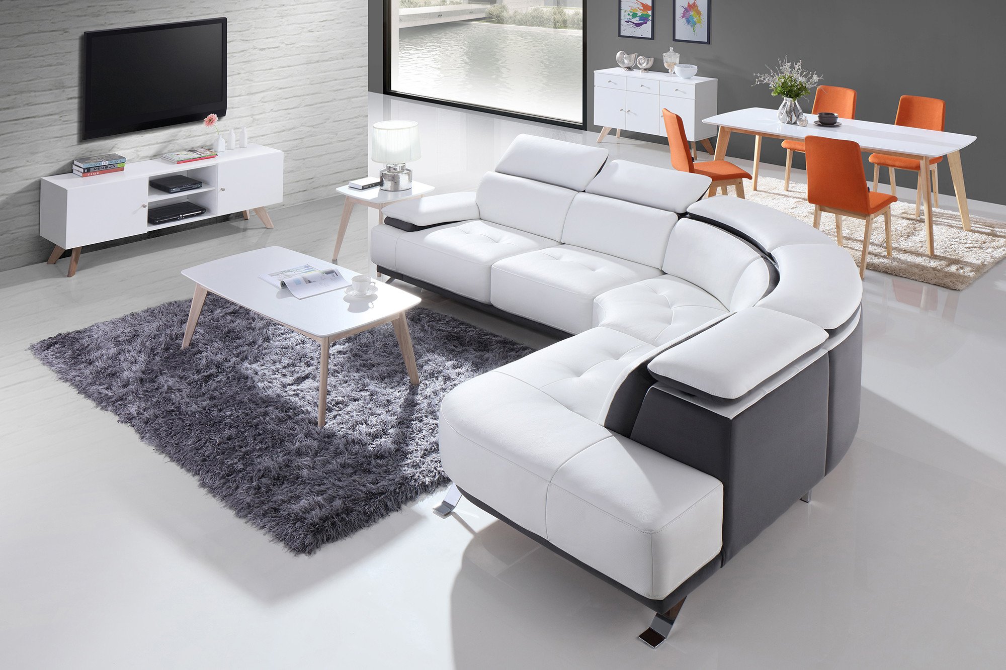 bộ sofa cong đẹp