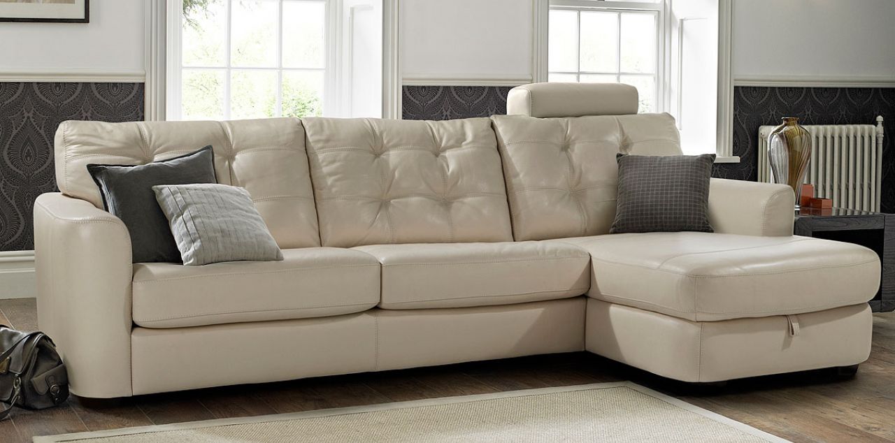 SOFA DA NHẬP KHẨU 3 BĂNG GÓC PHẢI 6755